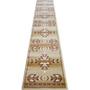 image:imageFlash Furniture Lodi Collection Southwestern Area Rug  Low Pile Brown Olefin Rug  2 x 3 Area Rug  Jute Backing  Hallway Entryway Bedroom Living RoomBeige