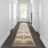 image:imageFlash Furniture Lodi Collection Southwestern Area Rug  Low Pile Brown Olefin Rug  2 x 3 Area Rug  Jute Backing  Hallway Entryway Bedroom Living RoomBeige