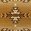 image:imageFlash Furniture Lodi Collection Southwestern Area Rug  Low Pile Brown Olefin Rug  2 x 3 Area Rug  Jute Backing  Hallway Entryway Bedroom Living RoomBeige