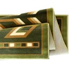 image:imageFlash Furniture Lodi Collection Southwestern Area Rug  Low Pile Brown Olefin Rug  2 x 3 Area Rug  Jute Backing  Hallway Entryway Bedroom Living RoomGreen