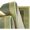 image:imageFlash Furniture Lodi Collection Southwestern Area Rug  Low Pile Brown Olefin Rug  2 x 3 Area Rug  Jute Backing  Hallway Entryway Bedroom Living RoomGreen