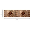 image:imageFlash Furniture Marana Collection Southwestern Style Area Rug  Brown Olefin Accent Rug  5 x 7  Cotton Backing  Entryway Living Room BedroomBrown