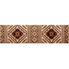 image:imageFlash Furniture Marana Collection Southwestern Style Area Rug  Brown Olefin Accent Rug  5 x 7  Cotton Backing  Entryway Living Room BedroomBrown