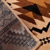 image:imageFlash Furniture Marana Collection Southwestern Style Area Rug  Brown Olefin Accent Rug  5 x 7  Cotton Backing  Entryway Living Room BedroomBrown