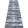 image:imageFlash Furniture Marian Collection Area Rug  Distressed Turquoise Olefin Rug with Jute Backing  3 x 16  Entryway Living Room BedroomGrey