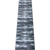 image:imageFlash Furniture Marian Collection Area Rug  Distressed Turquoise Olefin Rug with Jute Backing  3 x 16  Entryway Living Room BedroomTurquoise