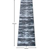 image:imageFlash Furniture Marian Collection Area Rug  Distressed Turquoise Olefin Rug with Jute Backing  3 x 16  Entryway Living Room BedroomTurquoise