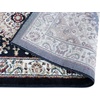 image:imageFlash Furniture Mersin Collection Persian Style Area Rug  Olefin Ivory NonShedding Fibers  2 x 3  Jute Backing  Hallway Entryway Bedroom Living RoomBlack