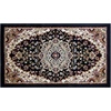 image:imageFlash Furniture Mersin Collection Persian Style Area Rug  Olefin Ivory NonShedding Fibers  2 x 3  Jute Backing  Hallway Entryway Bedroom Living RoomBlack
