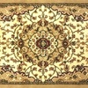 image:imageFlash Furniture Mersin Collection Persian Style Area Rug  Olefin Ivory NonShedding Fibers  2 x 3  Jute Backing  Hallway Entryway Bedroom Living RoomIvory