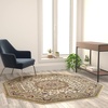 image:imageFlash Furniture Mersin Collection Persian Style Area Rug  Olefin Ivory NonShedding Fibers  2 x 3  Jute Backing  Hallway Entryway Bedroom Living RoomIvory