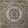 image:imageFlash Furniture Mersin Collection Persian Style Area Rug  Olefin Ivory NonShedding Fibers  2 x 3  Jute Backing  Hallway Entryway Bedroom Living RoomIvory