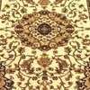 image:imageFlash Furniture Mersin Collection Persian Style Area Rug  Olefin Ivory NonShedding Fibers  2 x 3  Jute Backing  Hallway Entryway Bedroom Living RoomIvory