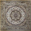 image:imageFlash Furniture Mersin Collection Persian Style Area Rug  Olefin Ivory NonShedding Fibers  2 x 3  Jute Backing  Hallway Entryway Bedroom Living RoomIvory