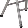 image:imageFlash Furniture Micah Foldable Stool with Black Plastic Seat and Titanium Gray Frameset of 2