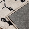 image:imageFlash Furniture Minnie SlideStop MultiSurface Reversible NonSlip Cushion Rug Pad 14 Thick Floor Protection for 5x8 Area Rug Gray81 x 10 Rectangular