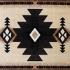 image:imageFlash Furniture Mohave Traditional Southwestern Style Area Rug  Rustic Ivory Accent Rug  2 x 7  Olefin Fibers with Jute BackingBrown
