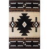 image:imageFlash Furniture Mohave Traditional Southwestern Style Area Rug  Rustic Ivory Accent Rug  2 x 7  Olefin Fibers with Jute BackingBrown