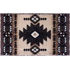 image:imageFlash Furniture Mohave Traditional Southwestern Style Area Rug  Rustic Ivory Accent Rug  2 x 7  Olefin Fibers with Jute BackingBrown