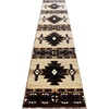 image:imageFlash Furniture Mohave Traditional Southwestern Style Area Rug  Rustic Ivory Accent Rug  2 x 7  Olefin Fibers with Jute BackingBrown