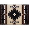 image:imageFlash Furniture Mohave Traditional Southwestern Style Area Rug  Rustic Ivory Accent Rug  2 x 7  Olefin Fibers with Jute BackingBrown