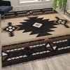 image:imageFlash Furniture Mohave Traditional Southwestern Style Area Rug  Rustic Ivory Accent Rug  2 x 7  Olefin Fibers with Jute BackingBrown