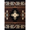 image:imageFlash Furniture Mohave Traditional Southwestern Style Area Rug  Rustic Ivory Accent Rug  2 x 7  Olefin Fibers with Jute BackingChocolate