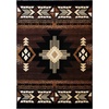 image:imageFlash Furniture Mohave Traditional Southwestern Style Area Rug  Rustic Ivory Accent Rug  2 x 7  Olefin Fibers with Jute BackingChocolate
