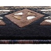 image:imageFlash Furniture Mohave Traditional Southwestern Style Area Rug  Rustic Ivory Accent Rug  2 x 7  Olefin Fibers with Jute BackingChocolate