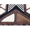 image:imageFlash Furniture Mohave Traditional Southwestern Style Area Rug  Rustic Ivory Accent Rug  2 x 7  Olefin Fibers with Jute BackingChocolate