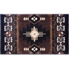 image:imageFlash Furniture Mohave Traditional Southwestern Style Area Rug  Rustic Ivory Accent Rug  2 x 7  Olefin Fibers with Jute BackingChocolate