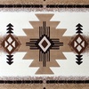 image:imageFlash Furniture Mohave Traditional Southwestern Style Area Rug  Rustic Ivory Accent Rug  2 x 7  Olefin Fibers with Jute BackingIvory