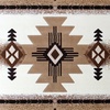 image:imageFlash Furniture Mohave Traditional Southwestern Style Area Rug  Rustic Ivory Accent Rug  2 x 7  Olefin Fibers with Jute BackingIvory