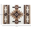 image:imageFlash Furniture Mohave Traditional Southwestern Style Area Rug  Rustic Ivory Accent Rug  2 x 7  Olefin Fibers with Jute BackingIvory