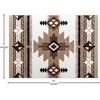 image:imageFlash Furniture Mohave Traditional Southwestern Style Area Rug  Rustic Ivory Accent Rug  2 x 7  Olefin Fibers with Jute BackingIvory
