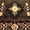 image:imageFlash Furniture Mohave Traditional Southwestern Style Area Rug  Rustic Ivory Accent Rug  2 x 7  Olefin Fibers with Jute BackingSage