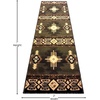 image:imageFlash Furniture Mohave Traditional Southwestern Style Area Rug  Rustic Ivory Accent Rug  2 x 7  Olefin Fibers with Jute BackingSage