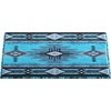 image:imageFlash Furniture Mohave Traditional Southwestern Style Area Rug  Rustic Ivory Accent Rug  2 x 7  Olefin Fibers with Jute BackingTurquoise