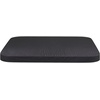 image:imageFlash Furniture Perry Set of 4 Poly Resin Wood Seat  Gray Polystyrene  Rounded Edges for Comfort  For Colorful Metal Chairs and Stools  IndoorOutdoorBlack