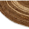 image:imageFlash Furniture Prima Natural Fiber Jute Area Rug 8 x 10  Braided Indoor Jute Rug  Natural Area RugsJute