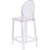 image:imageFlash Furniture Revna Ghost Counter Stool with Oval Back in Revna Transparent Crystal Pack of 4Set of 1