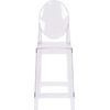 image:imageFlash Furniture Revna Ghost Counter Stool with Oval Back in Revna Transparent Crystal Pack of 4set of 4