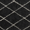 image:imageFlash Furniture Roxy Shag Style Diamond Trellis Area Rug  5 x 7  IvoryCharcoalIvory