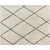 image:imageFlash Furniture Roxy Shag Style Diamond Trellis Area Rug  5 x 7  IvoryIvoryGray