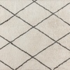 image:imageFlash Furniture Roxy Shag Style Diamond Trellis Area Rug  5 x 7  IvoryIvoryGray