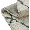 image:imageFlash Furniture Roxy Shag Style Diamond Trellis Area Rug  5 x 7  IvoryIvoryGray