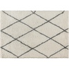 image:imageFlash Furniture Roxy Shag Style Diamond Trellis Area Rug  5 x 7  IvoryIvoryGray