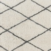 image:imageFlash Furniture Roxy Shag Style Diamond Trellis Area Rug  5 x 7  IvoryIvoryGray
