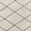 image:imageFlash Furniture Roxy Shag Style Diamond Trellis Area Rug  5 x 7  IvoryIvoryGray