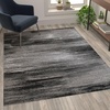 image:imageFlash Furniture Rylan Collection Scraped Pattern Area Rug  High Pile Purple Olefin Rug  2 x 3 Area Rug  Jute Backing  Hallway Entryway Bedroom Living RoomGrey